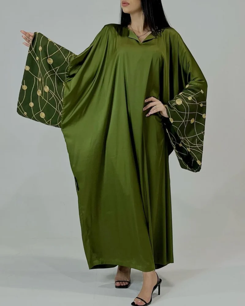 Modern Sophistication Dress - Green