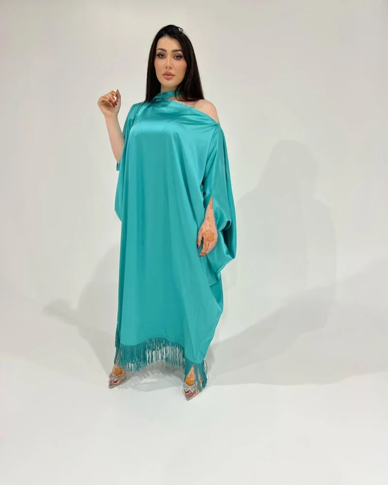 ⁦Royal Turquoise Dress⁩ - الصورة ⁦2⁩