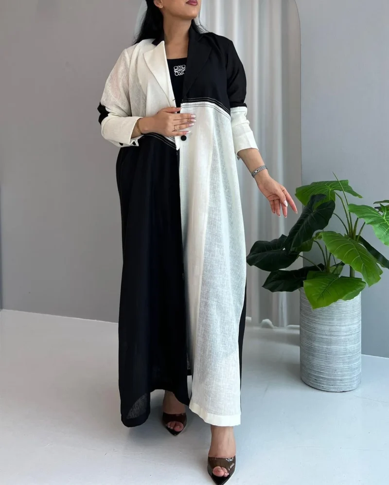⁦The blazer in linen⁩ - الصورة ⁦2⁩