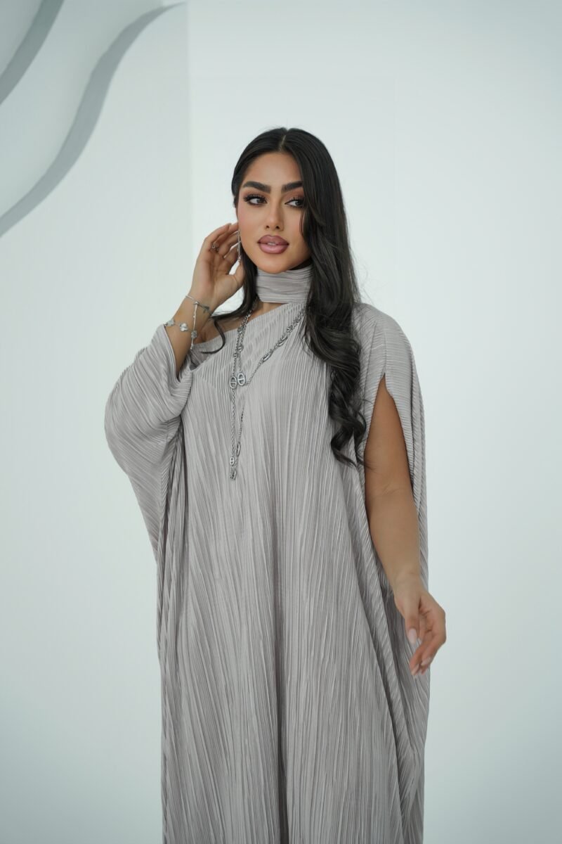 The pleated Free size - silver