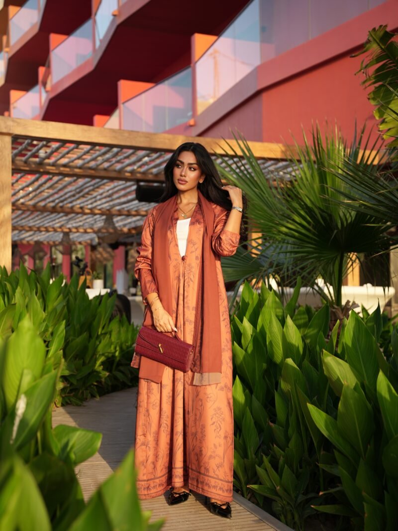 ⁦The silken bloom - orange⁩ - الصورة ⁦3⁩