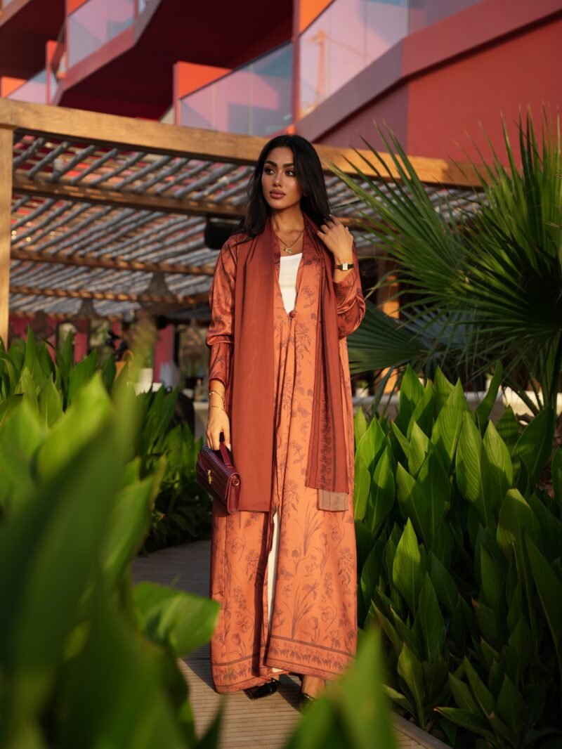 ⁦The silken bloom - orange⁩ - الصورة ⁦9⁩