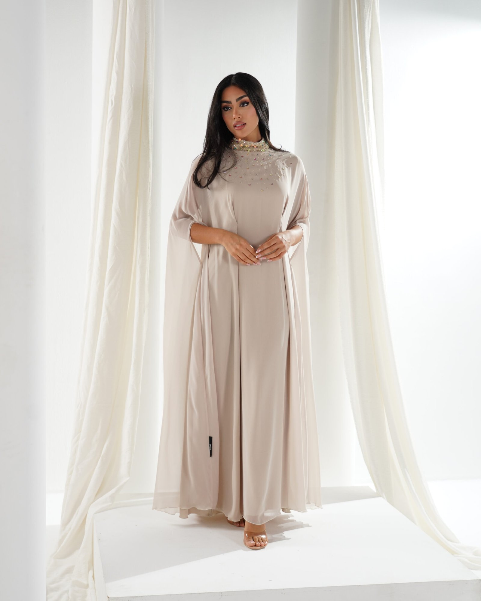 The chiffon drees - bieg - الصورة 6