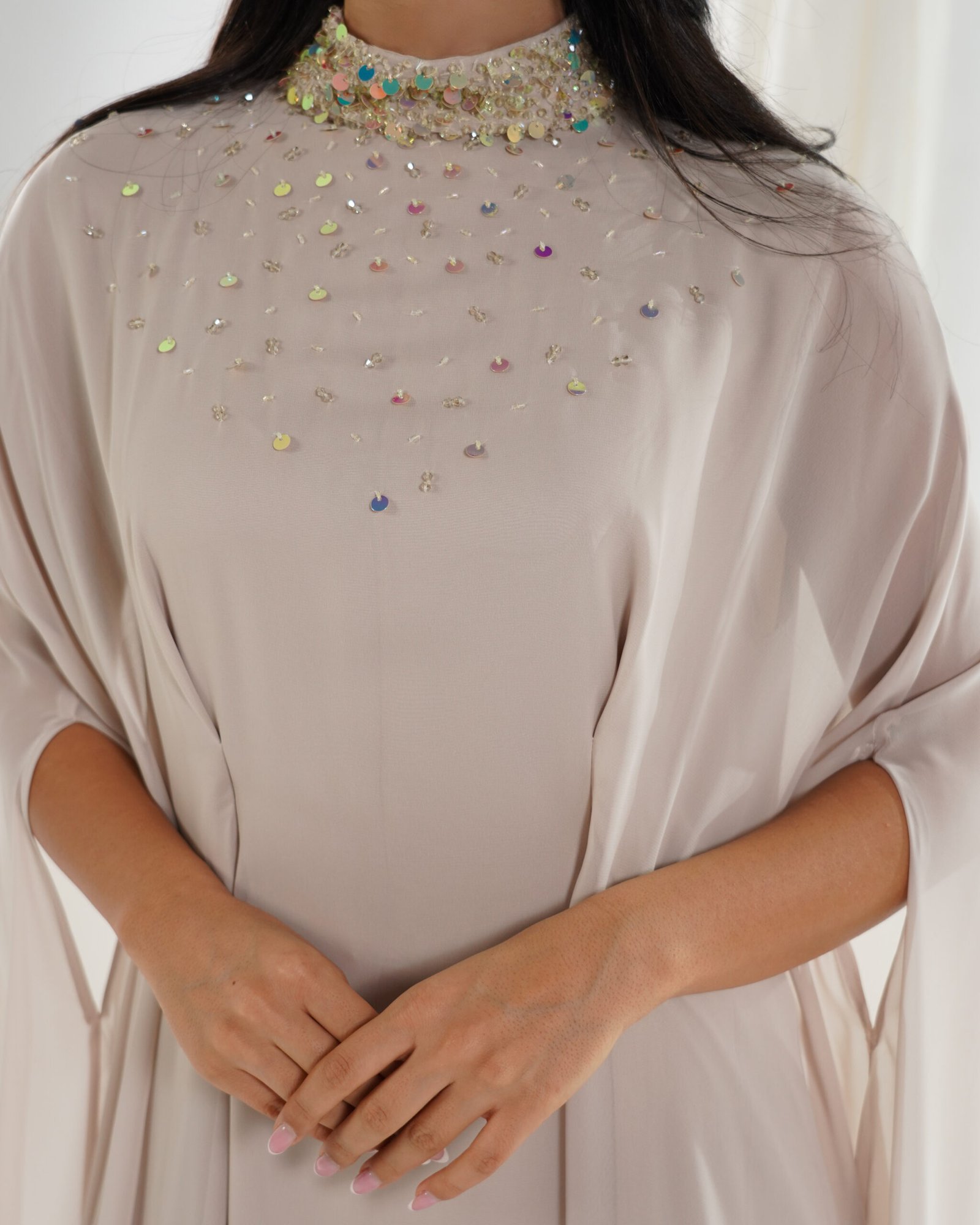 The chiffon drees - bieg - الصورة 4